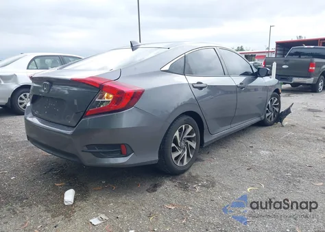 2017 Honda Civic Ex из США, поврежденный, VIN 19XFC2F7XHE003220